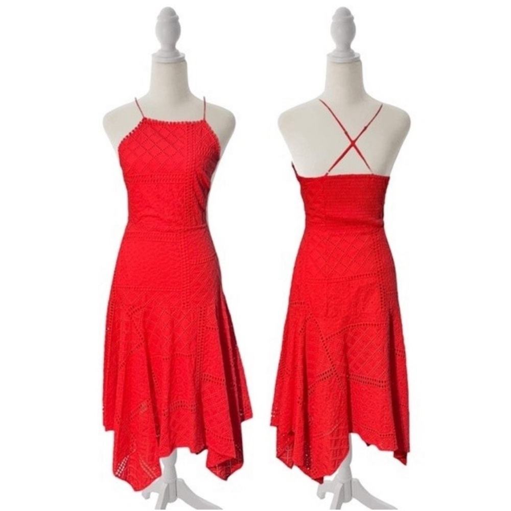 Parker NY eyelet dress